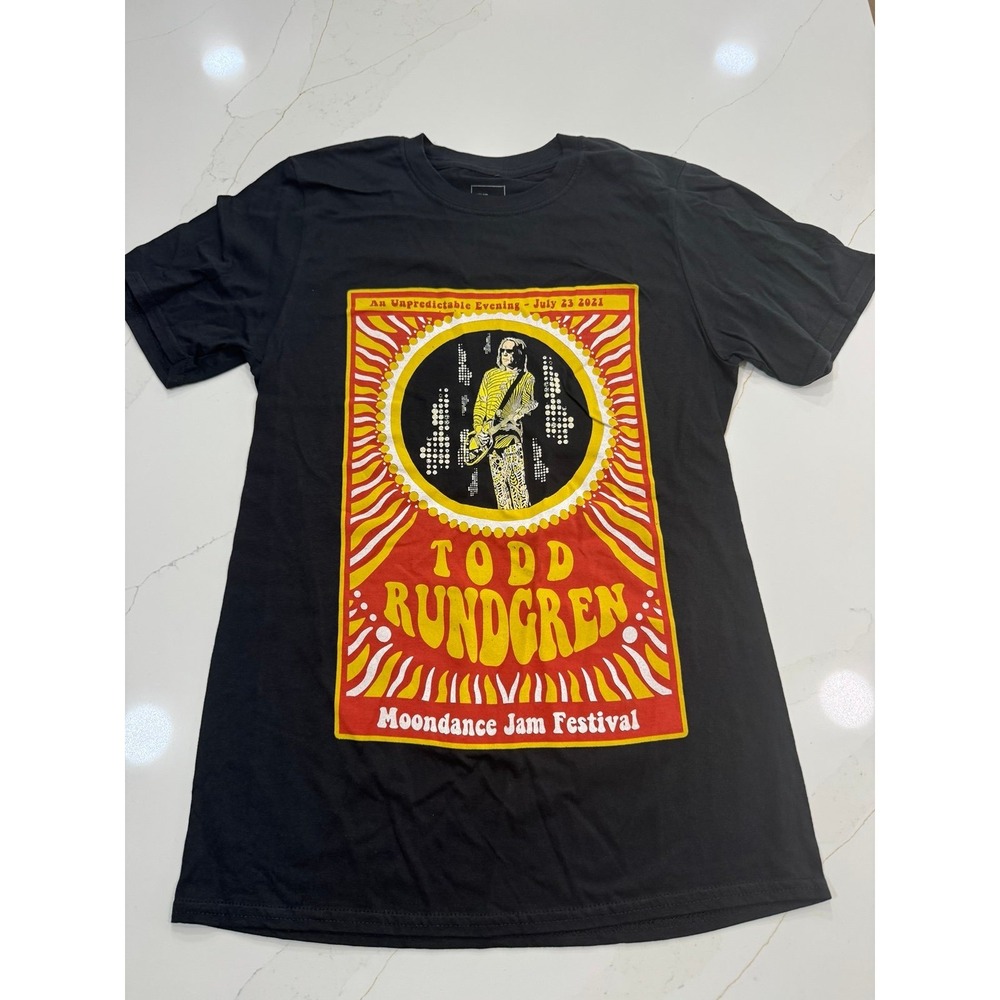 Todd Rundgren 2022 concert tee‎ shirt size small